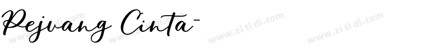 Pejuang Cinta字体转换